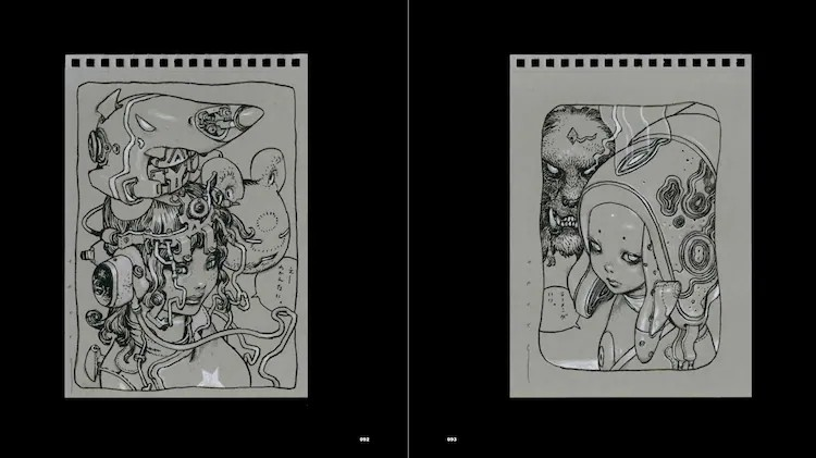 寺田克也新画集《THIS AND THAT》发售，举办一周现场绘画活动。