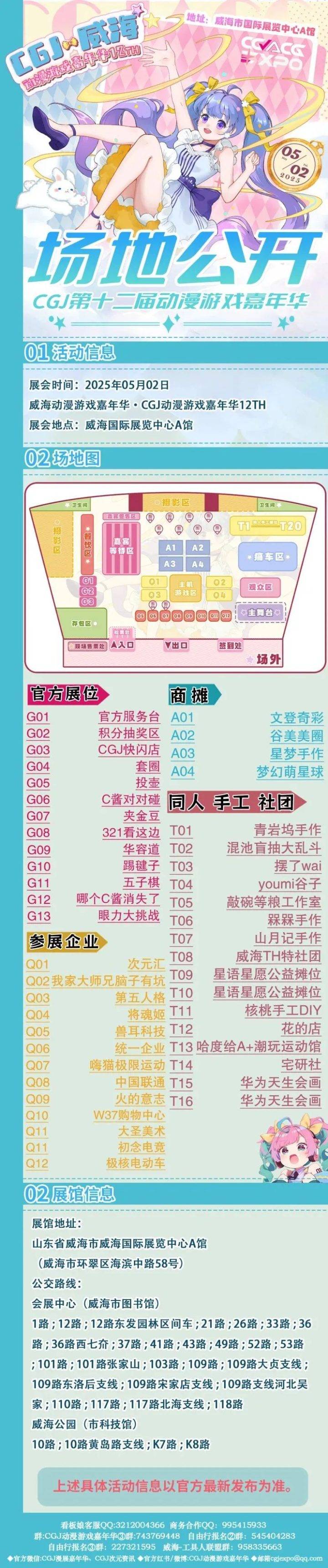 【终极情报】最全情报大公开！现场活动一览/嘉宾签售/积分活动点位全标注！