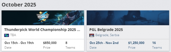 《csgo》2025最新赛事汇总