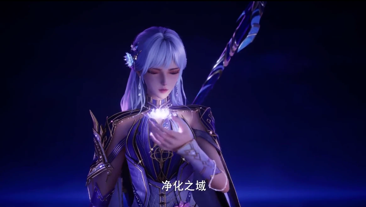 圣采儿领域技能曝光，拥有一种特殊属性，龙皓晨的领域都比不过她