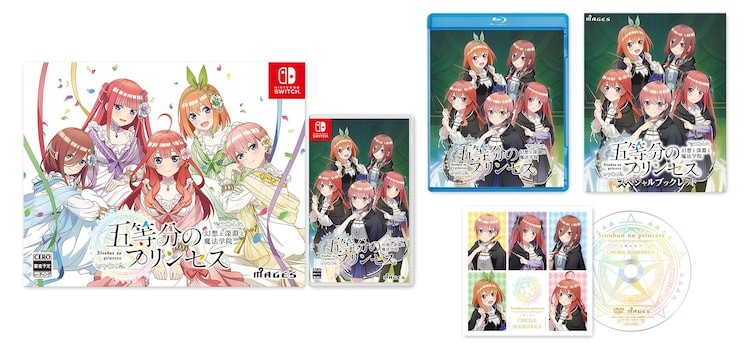 《五等分的新娘》新作游戏《五等分的公主》9月18日发售