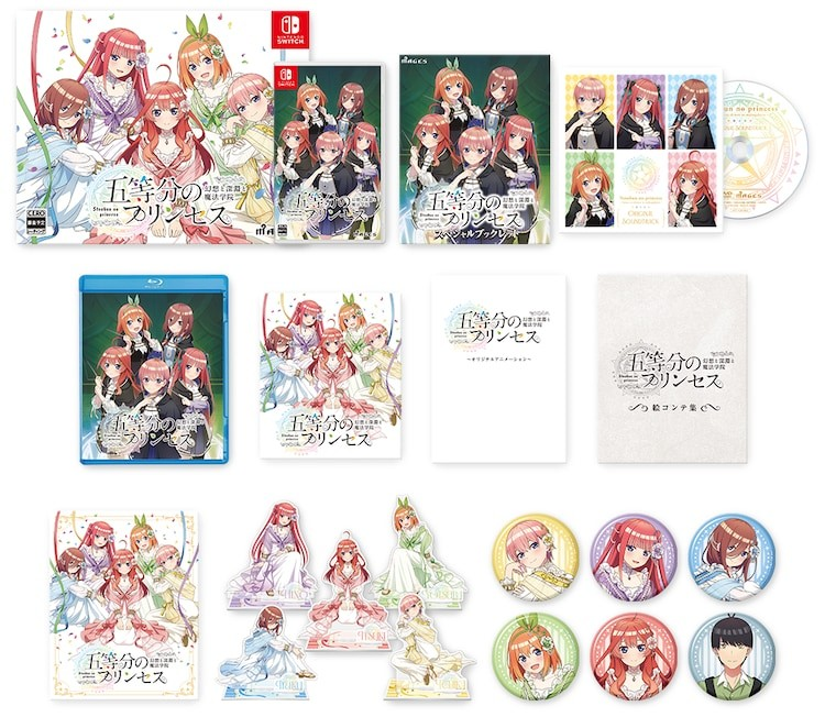 《五等分的新娘》新作游戏《五等分的公主》9月18日发售
