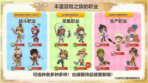 《幻想生活i》全职业介绍