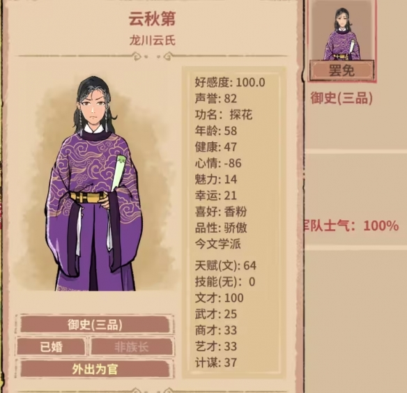 《吾今有世家》科举条件介绍
