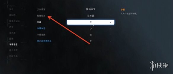 《剑星》配音语言选择介绍