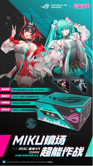ROG×初音未来联名降临BW 2025，梦幻破次元，热爱齐绽放！