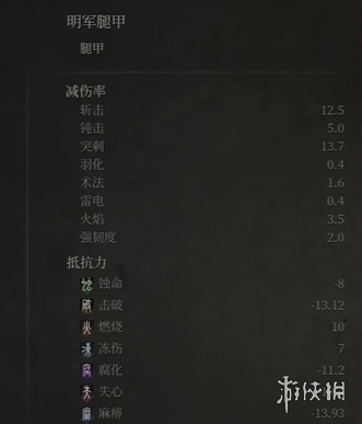 《明末渊虚之羽》明军防具套装获得方式