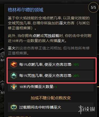 《最后纪元》术士巫火腐化火BD核心思路