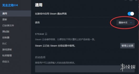 《无主之地4》设置中文方法